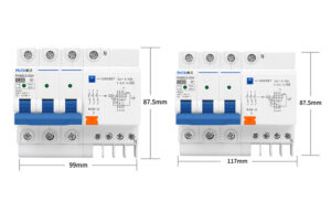 Interruptor de corriente residual 3P (RCCB)