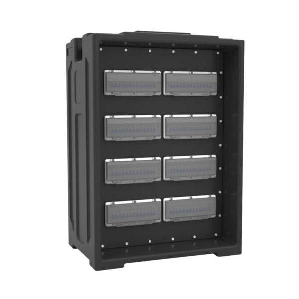 Caja de distribución portátil PHLTD para iluminación de escena, personalizable con tapa de ventana impermeable e interruptor independiente