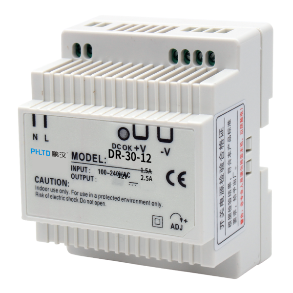 Fuente de alimentación del interruptor de vía phltd DR - 30 - 12v corriente nominal 2.5a-