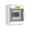 Phltd ip66 Caja eléctrica a prueba de lluvia al aire libre PC ignífuga caja de distribución impermeable abierta caja de distribución de aire interruptor de protección PC - 6 puerta lateral del circuito abierta-