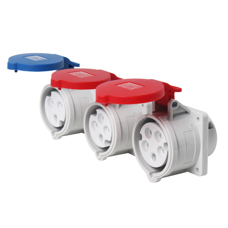 Enchufe Oculto Industrial de Suministro de Energía Impermeable PHLTD, 3-4-5 Núcleos, Enchufe de 16A/32A